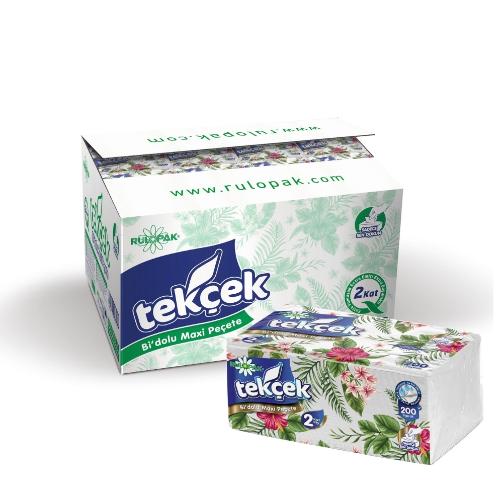 RULOPAK Bİ'DOLU MAXİ PEÇETE 2 KATLI