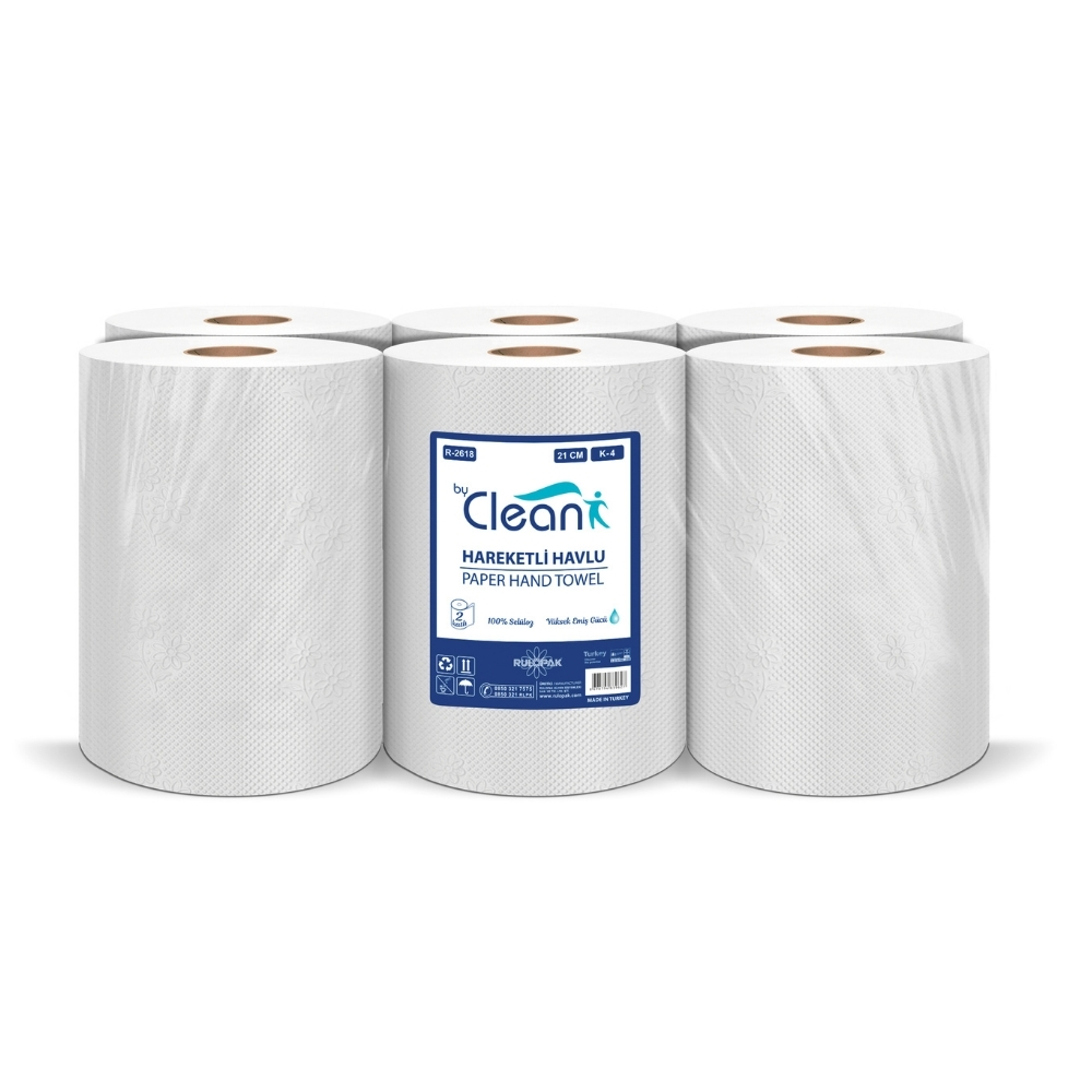 RULOPAK BY CLEAN 21 CM HAREKETLİ HAVLU K-4