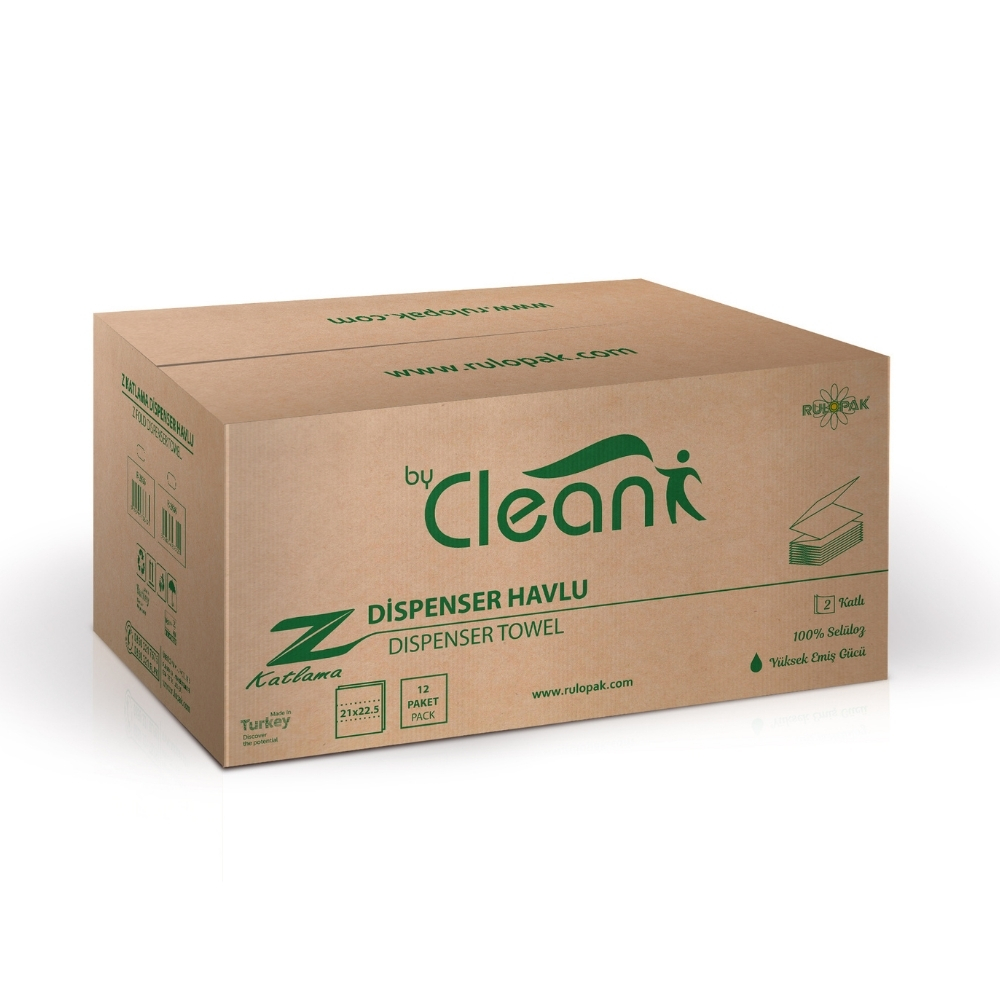 RULOPAK BY CLEAN Z KAT DİSPENSER HAVLU 150 Lİ
