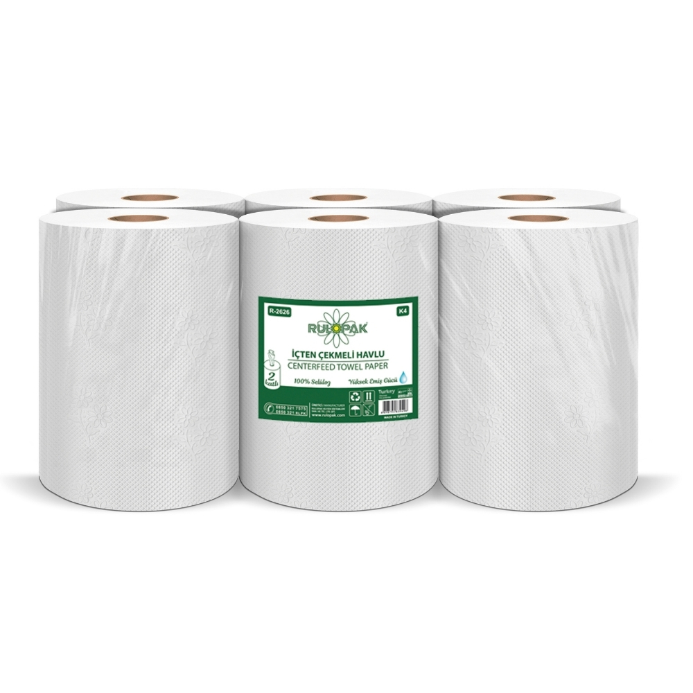 RULOPAK İÇTEN ÇEKME HAVLU K-4