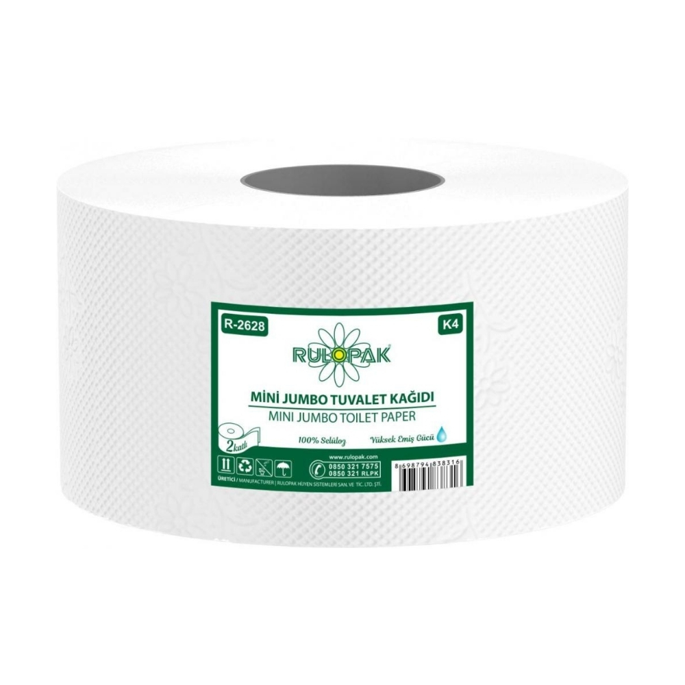 RULOPAK MİNİ JUMBO TUVALET KAĞIDI K-4